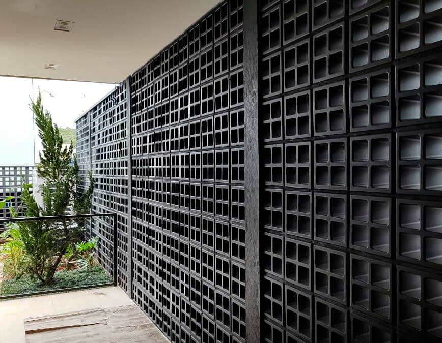 como fazer cobogó de cimento