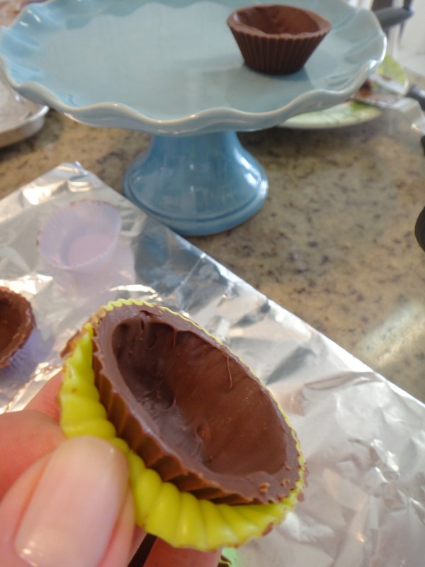 como fazer copinho de chocolate com forma de silicone