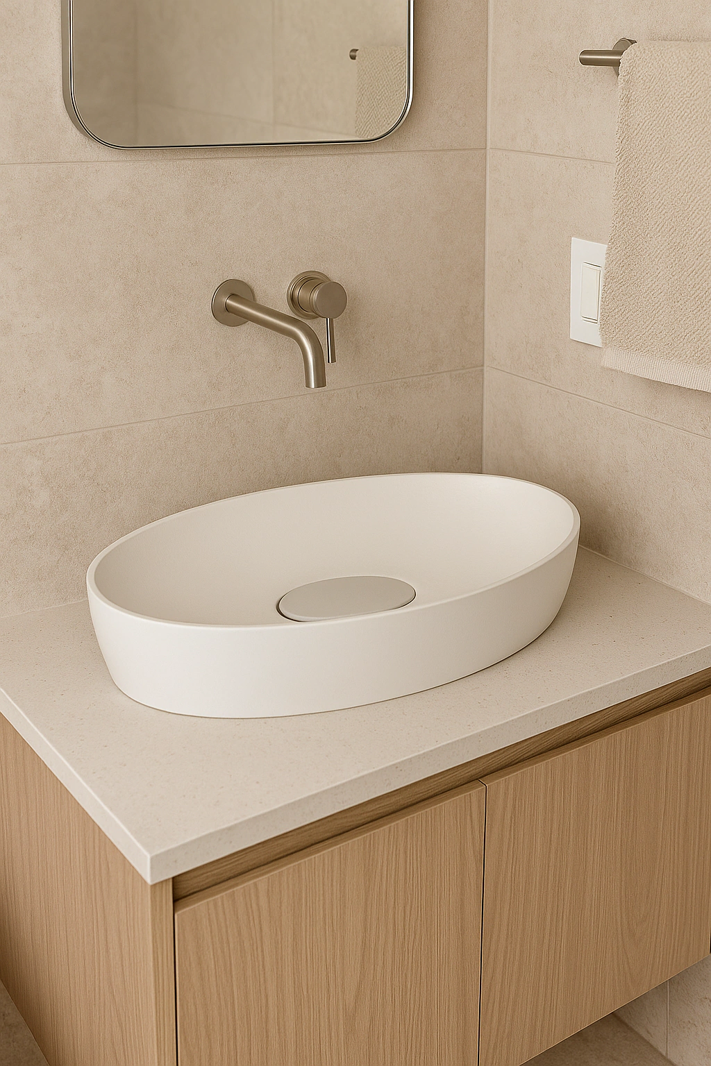 Guia completo de alturas para bancadas de banheiro