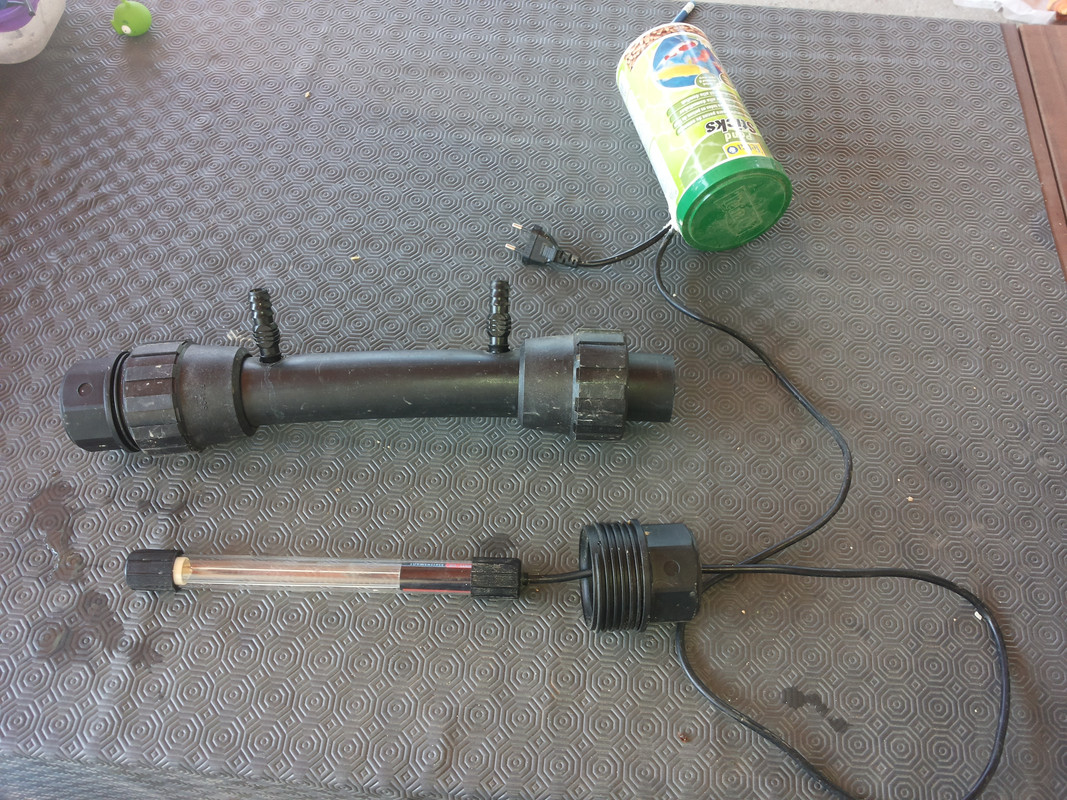 como fazer filtro uv para lago