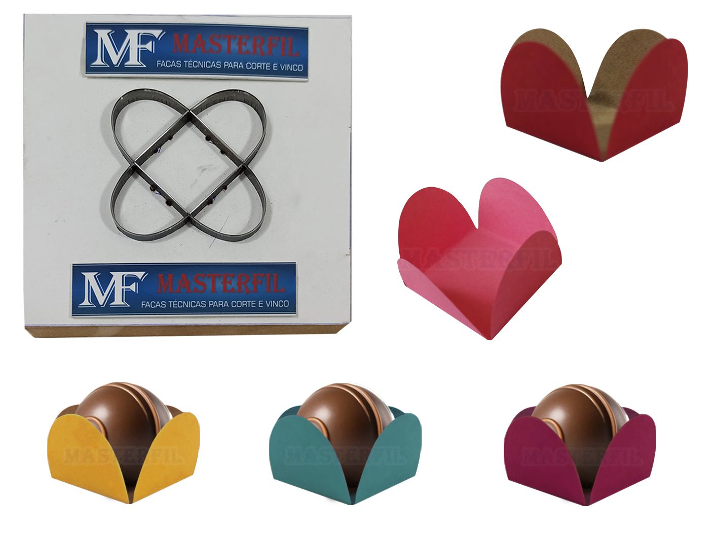 Forminhas de Doces Finos para Casamento: Modelos e Dicas