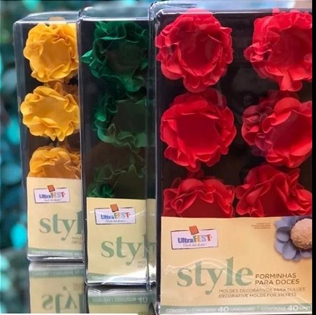 Tingimento de Papel e Tecido para Forminhas Personalizadas