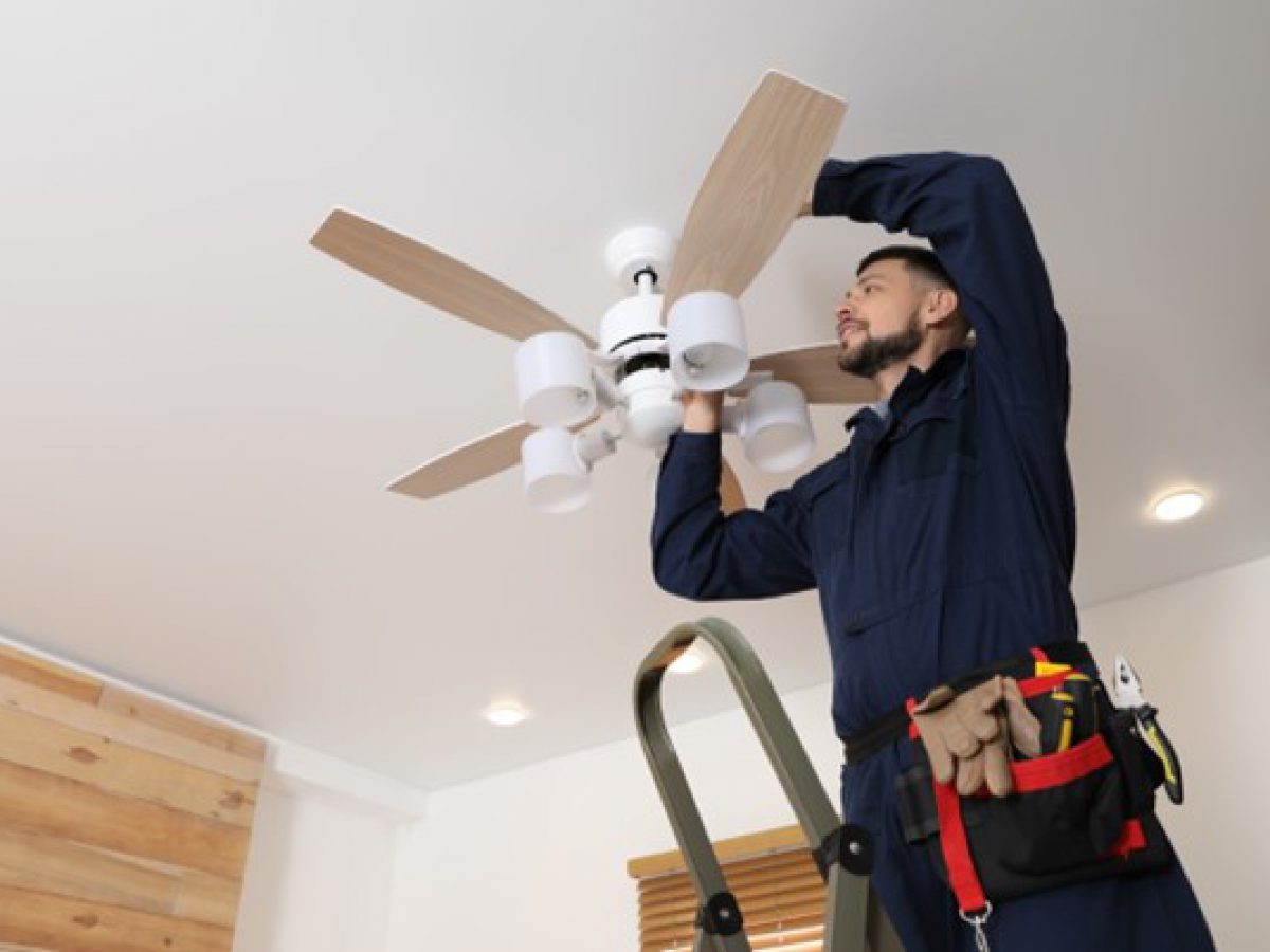 como fazer instalação de ventilador de teto
