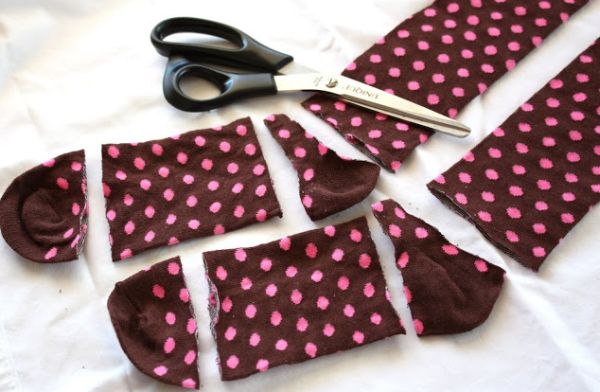 como fazer joelheira para bebe