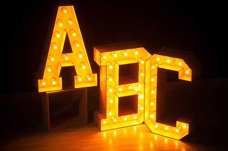 Onde Comprar Materiais para Fazer sua Própria Letra Luminosa