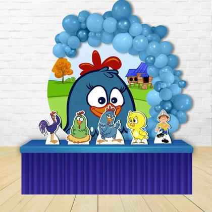 como fazer painel da galinha pintadinha