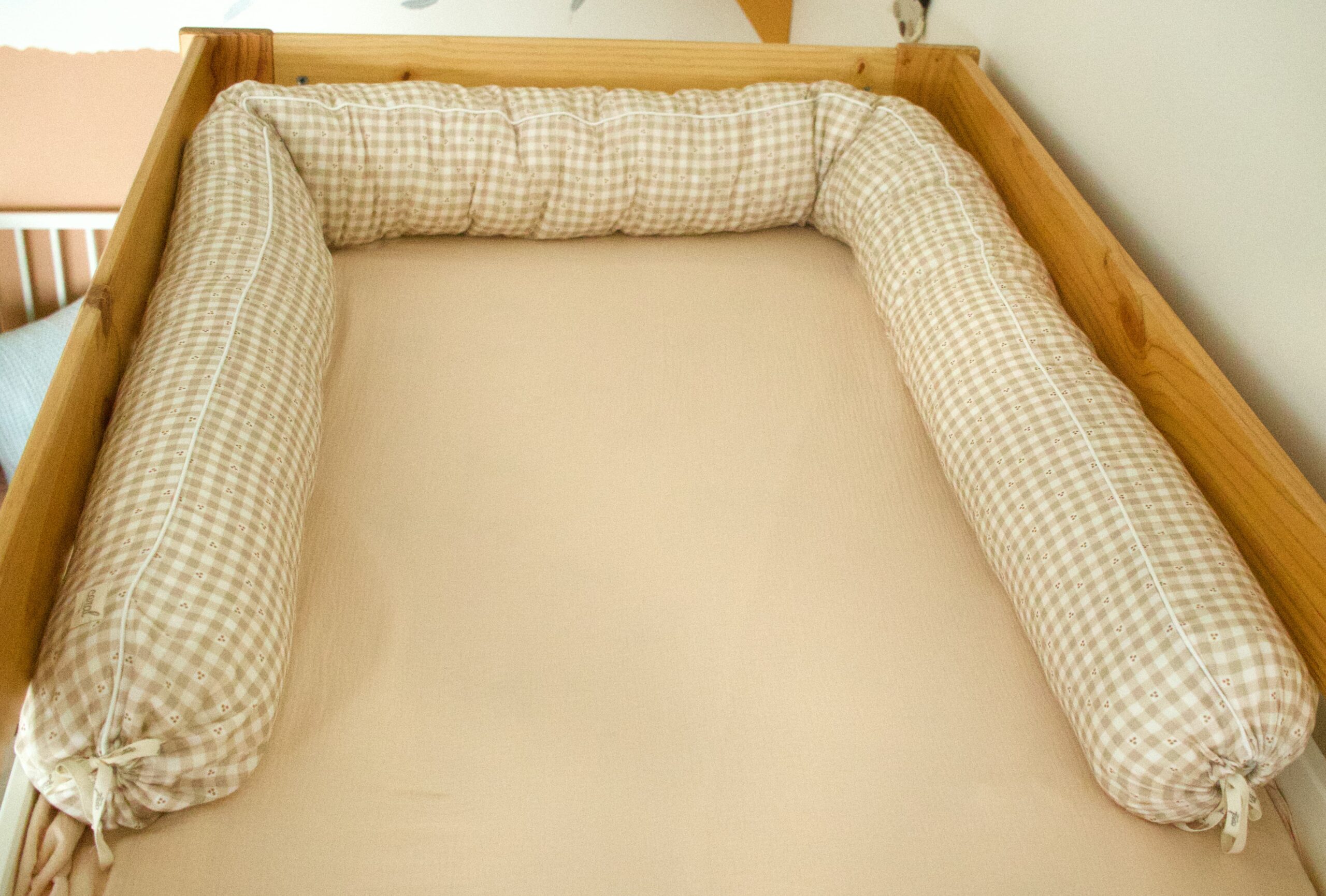 como fazer rolo para cama