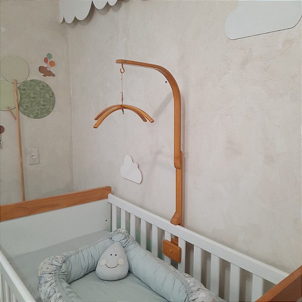 como fazer suporte para mobile de berço