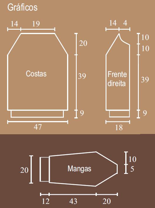 como fazer um casaco de trico