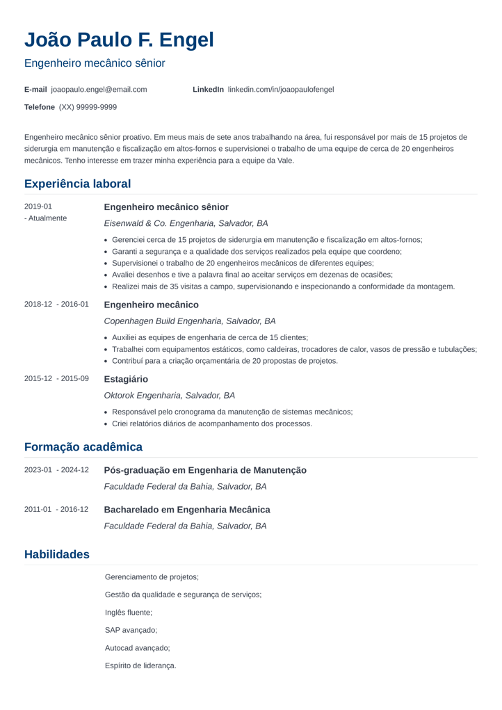 Modelos de currículo em PDF para diferentes áreas profissionais