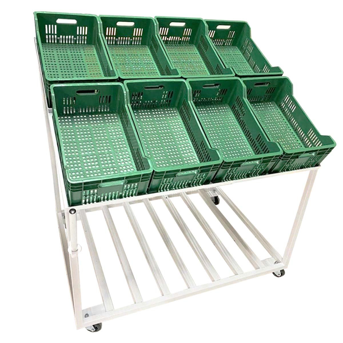 Organização Inteligente: Maximizando o Espaço no seu Expositor de Frutas