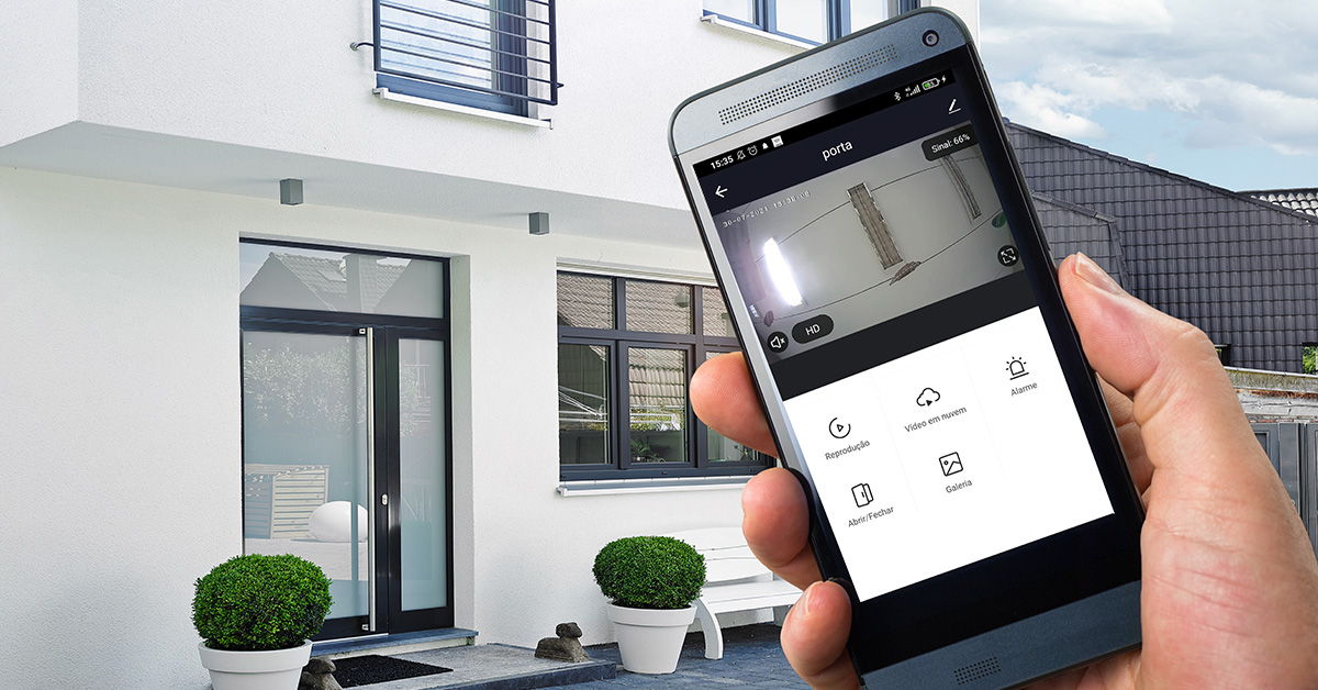 melhores modelos de video porteiro para casa inteligente