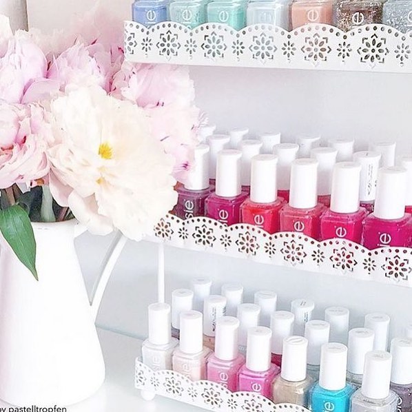 como guardar esmaltes