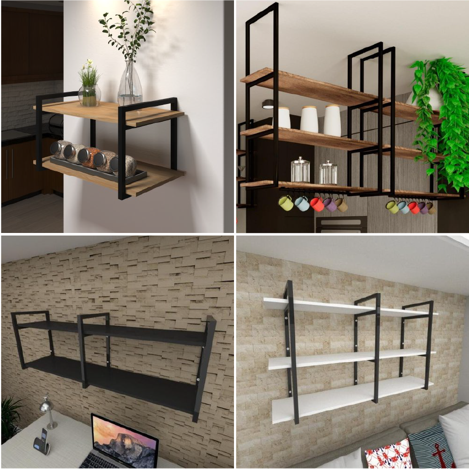 como instalar prateleiras