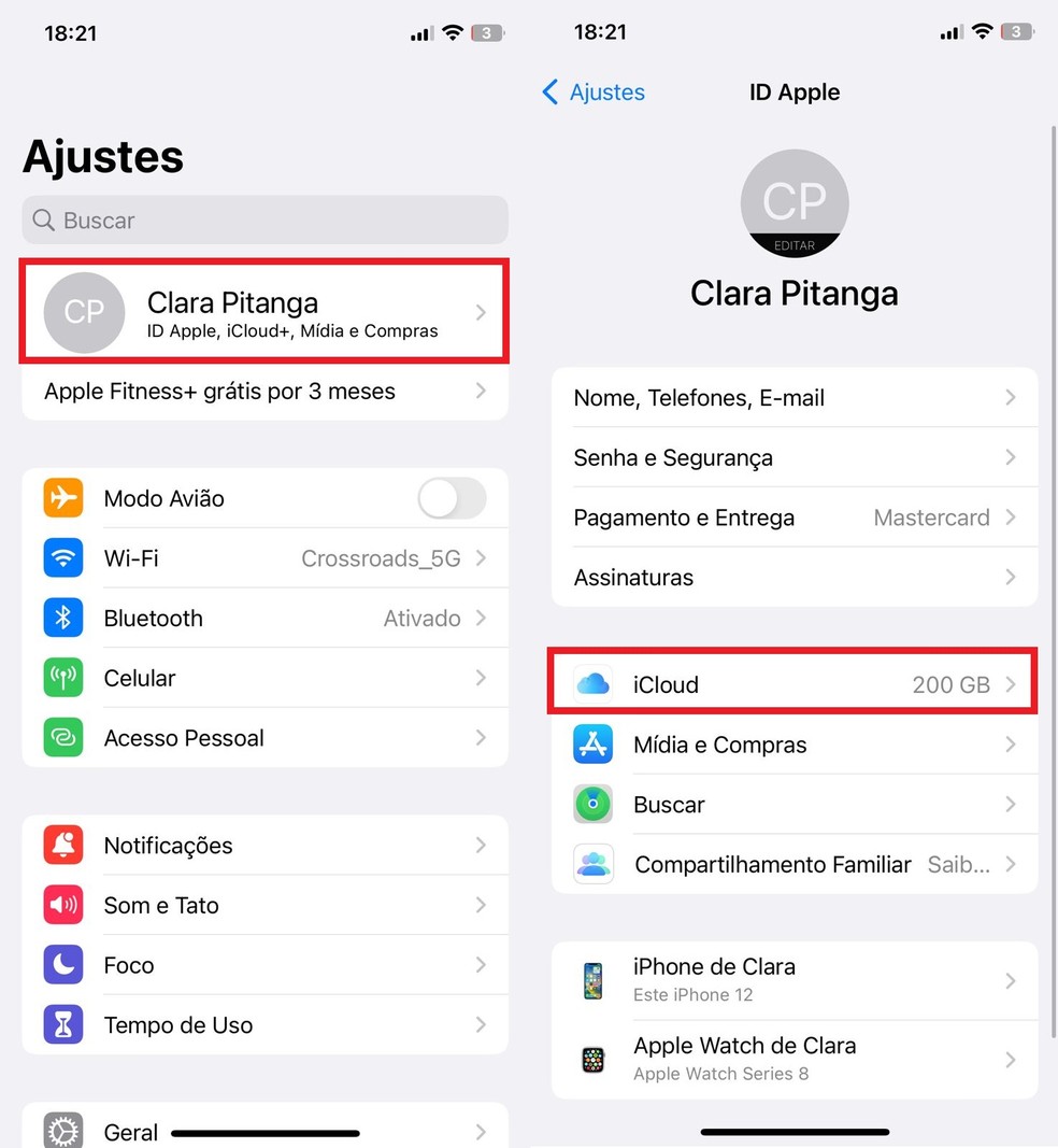 como se faz backup no iphone