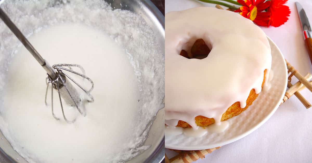 como se faz glacê real