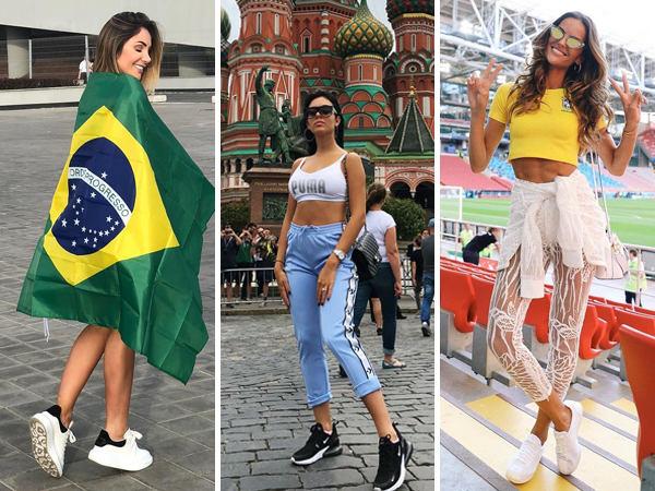 ideias de looks para ir ao jogo de futebol