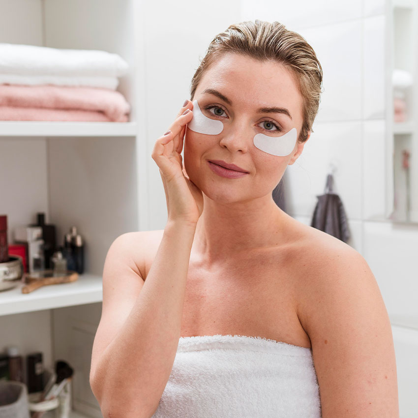 preenchimento olheiras antes e depois