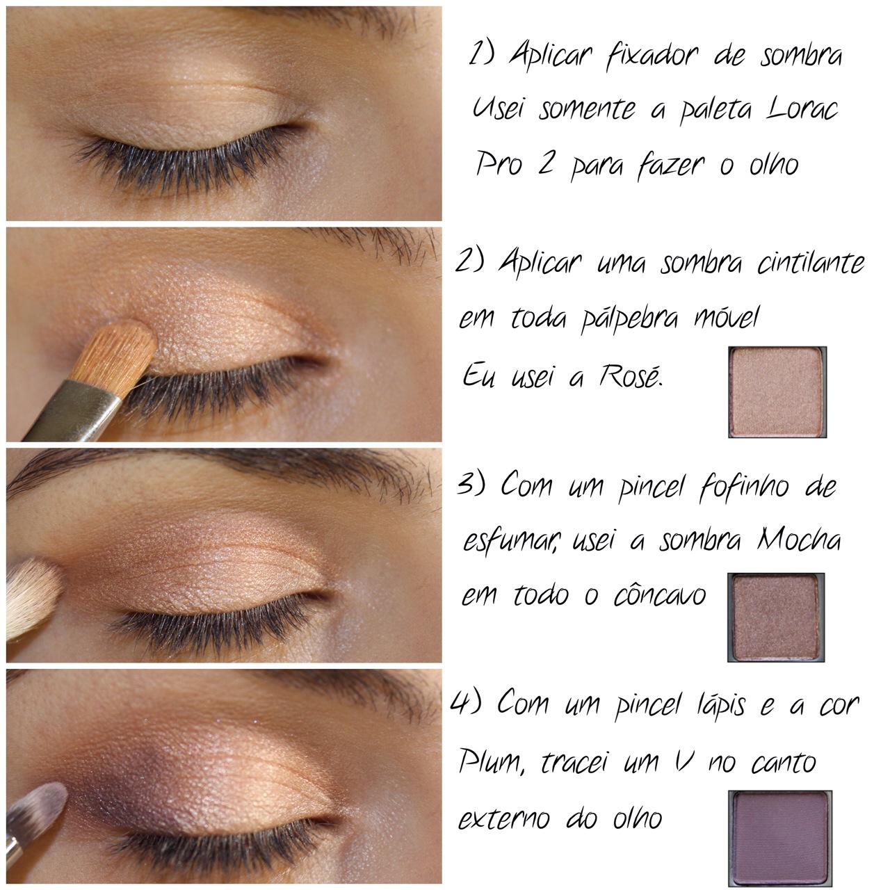 como usar sombra marrom