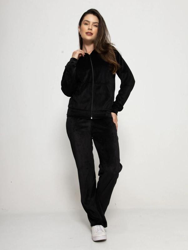 preço médio conjunto plush feminino