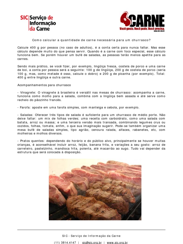Dicas para um Churrasco Econômico e Sem Desperdício