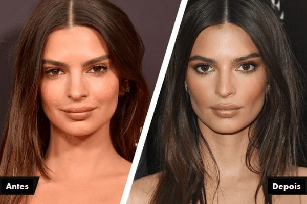 maquiagem com contorno natural