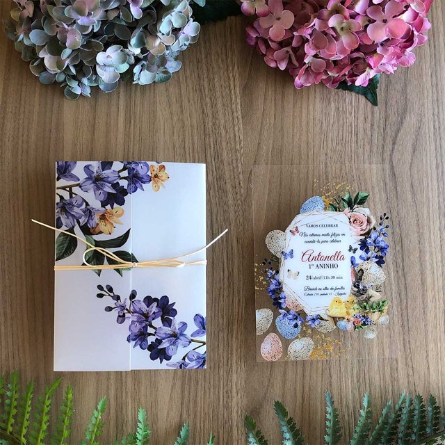 convite de aniversário digital