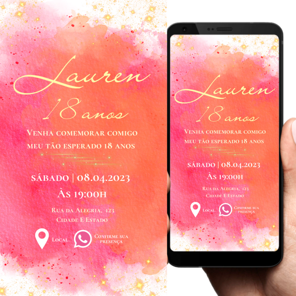 convite de aniversário infantil