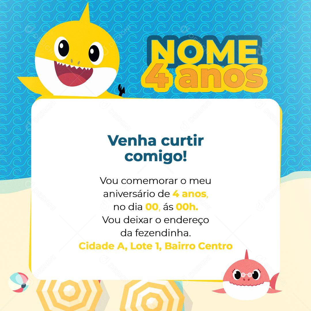 texto para convite de aniversário