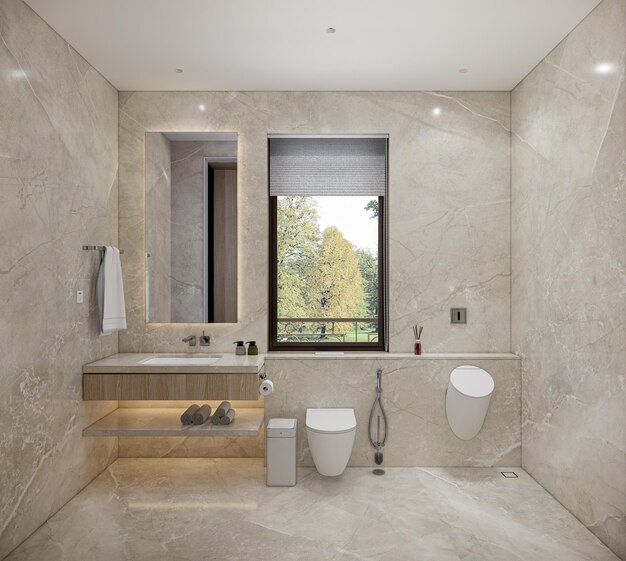 inspiração cores banheiro 2025