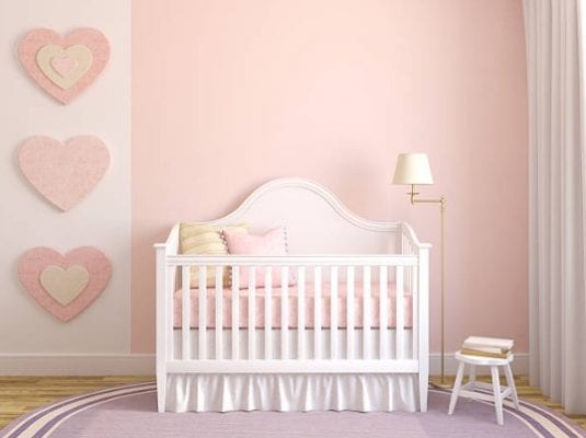 como misturar tinta para obter rosa bebê