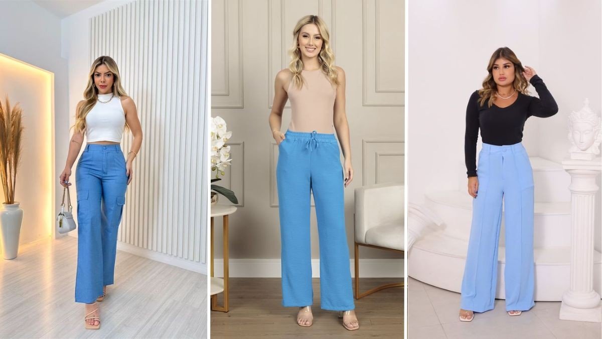 Looks Elegantes com Azul Bebê: Guia de Estilo para 2025