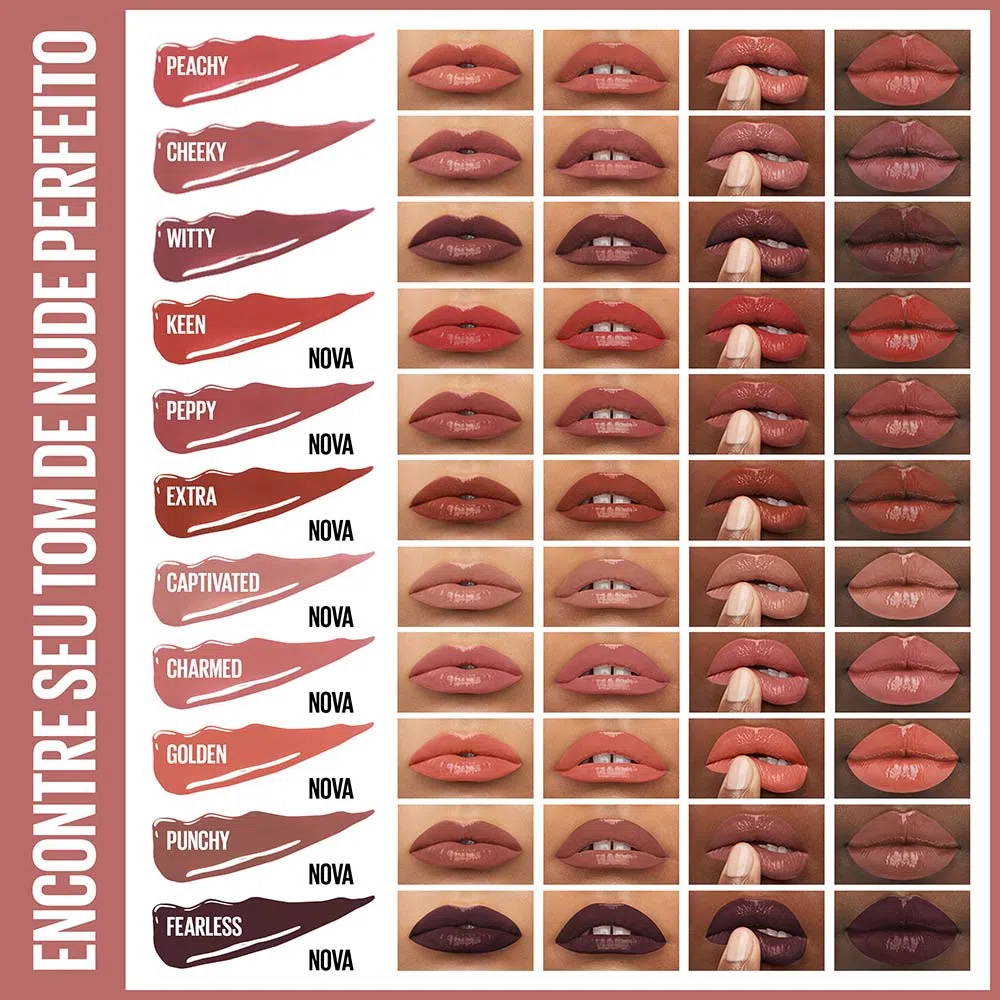 cores batom maybelline