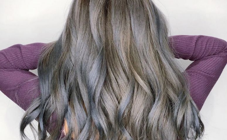 cores de cabelo loiro escuro acinzentado