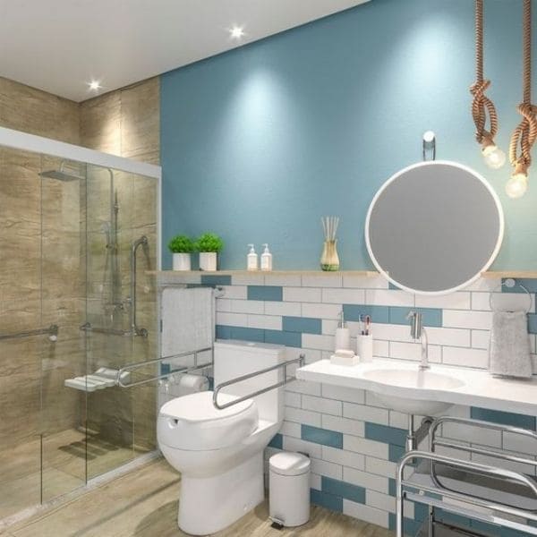 inspiracao cores banheiro pequeno