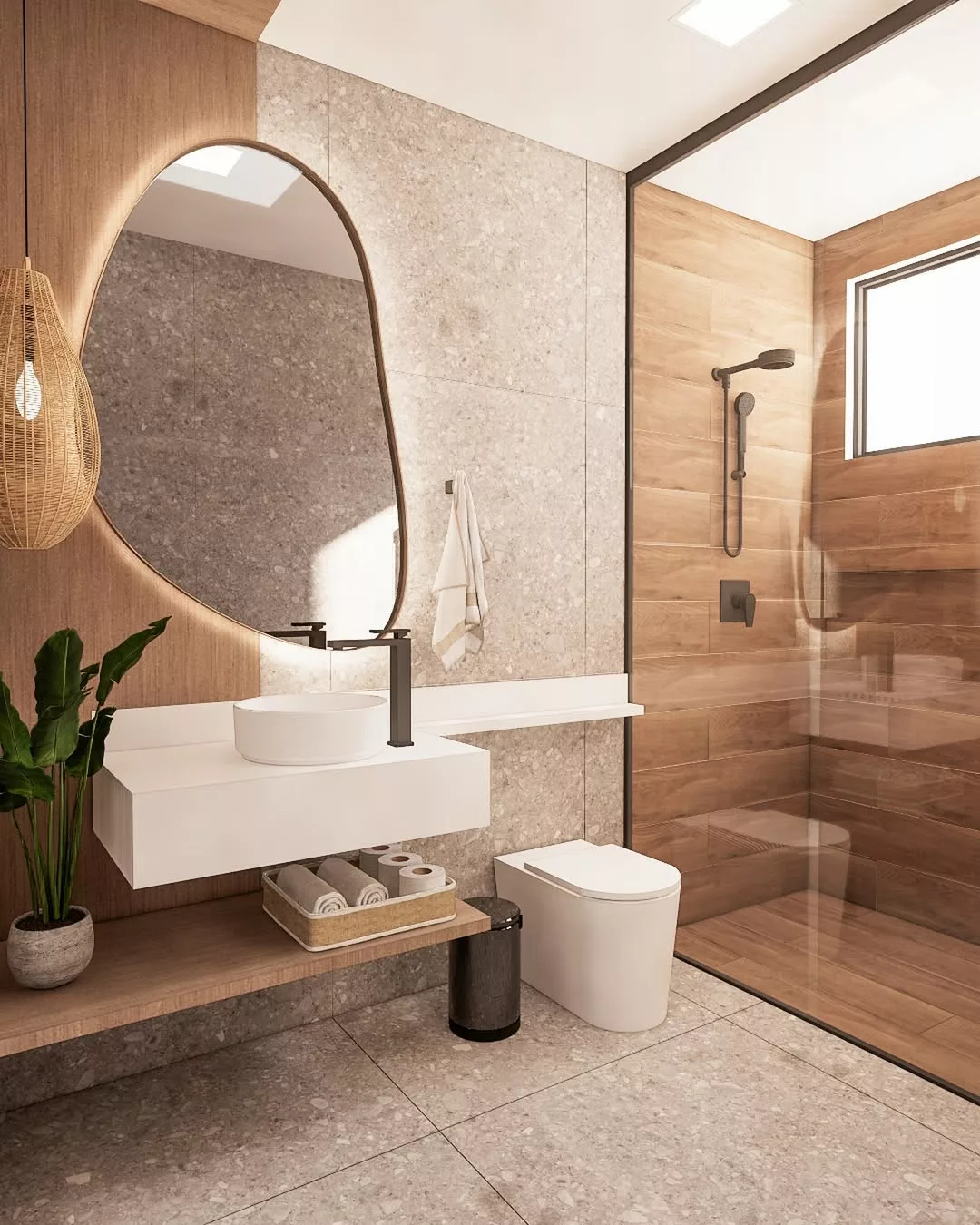 cores banheiro pequeno sem janela