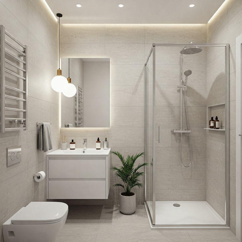 cores banheiro pequeno sem janela