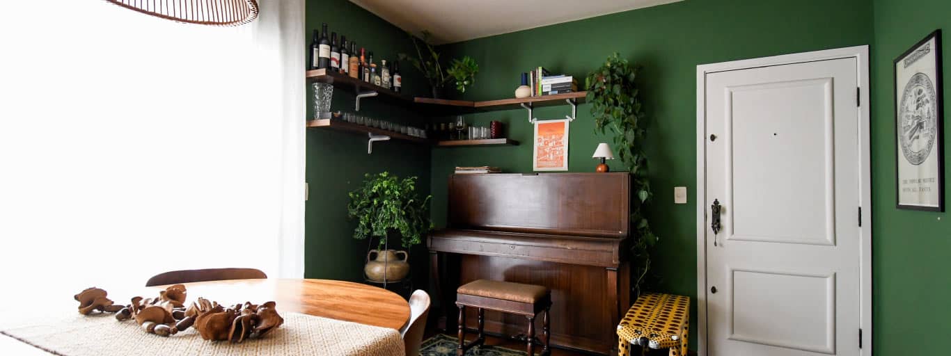 Como usar o Azul Puro da Coral na sua sala de estar