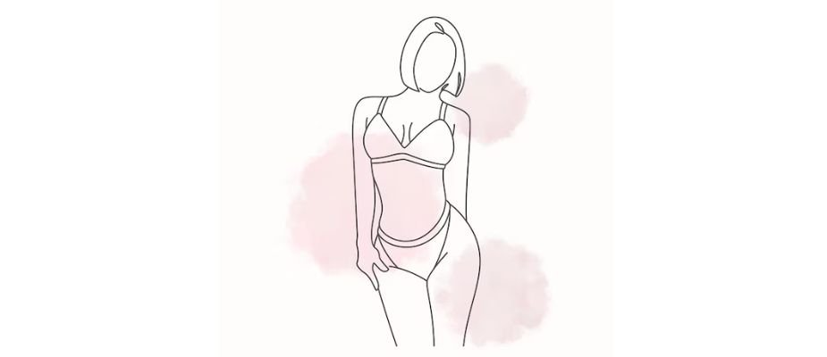 esboço figura feminina