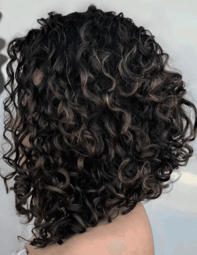 corte médio com franja