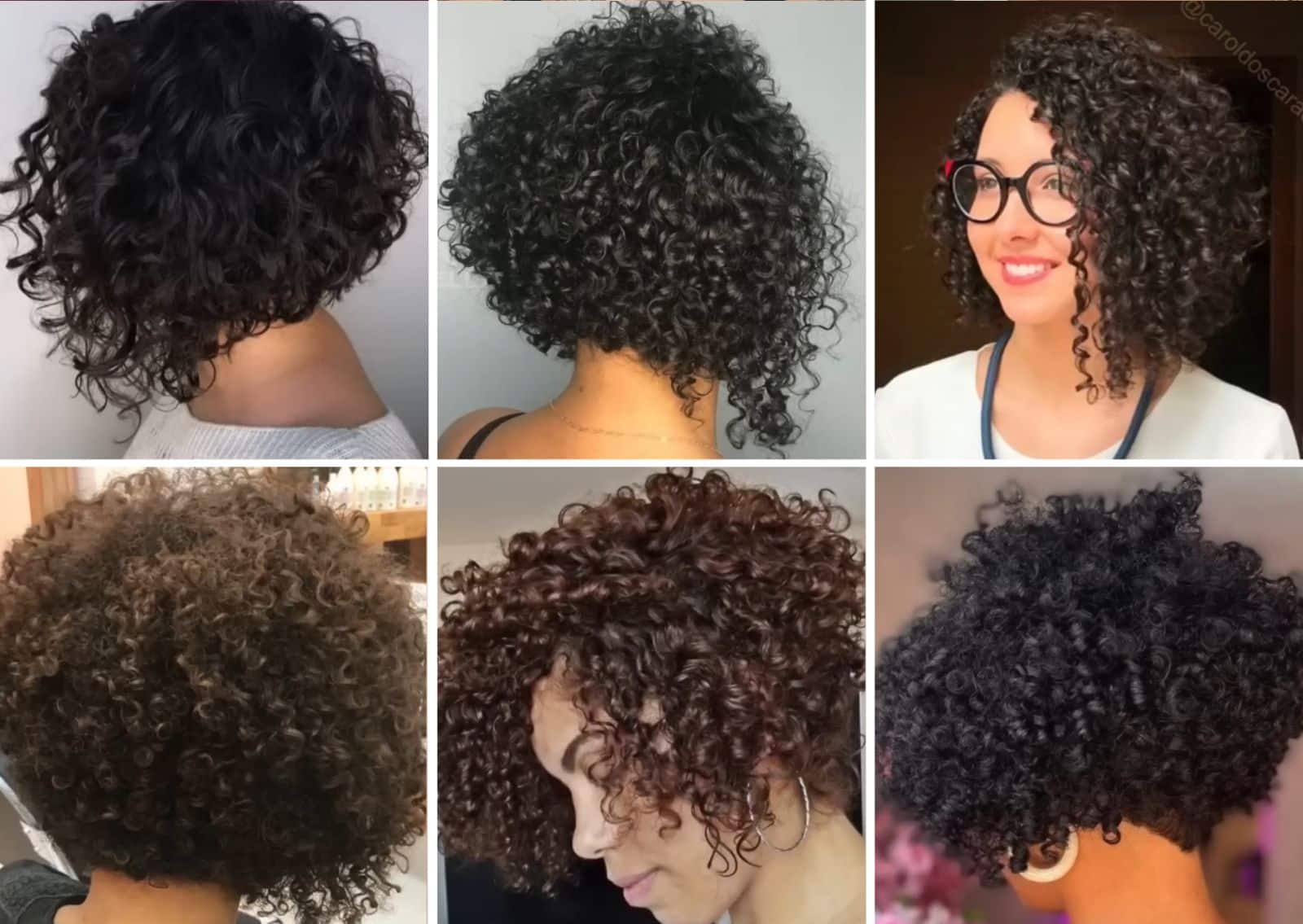 melhores cortes de cabelo cacheado feminino para inspirar