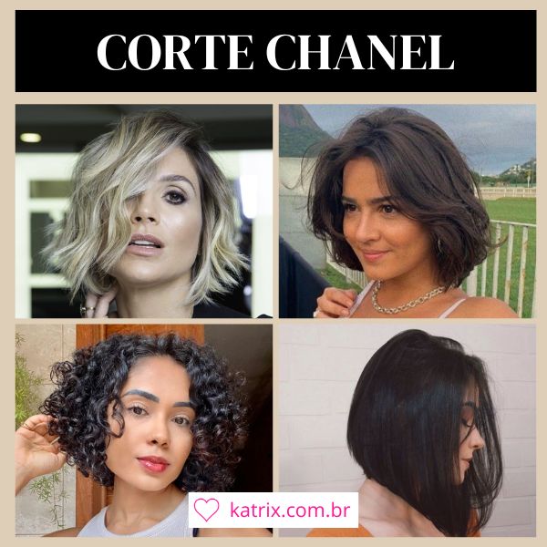 melhores fotos corte chanel repicado rosto redondo inspiração