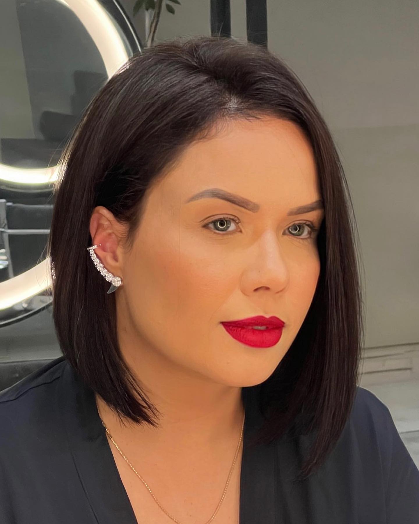 melhores fotos corte chanel repicado rosto redondo inspiração