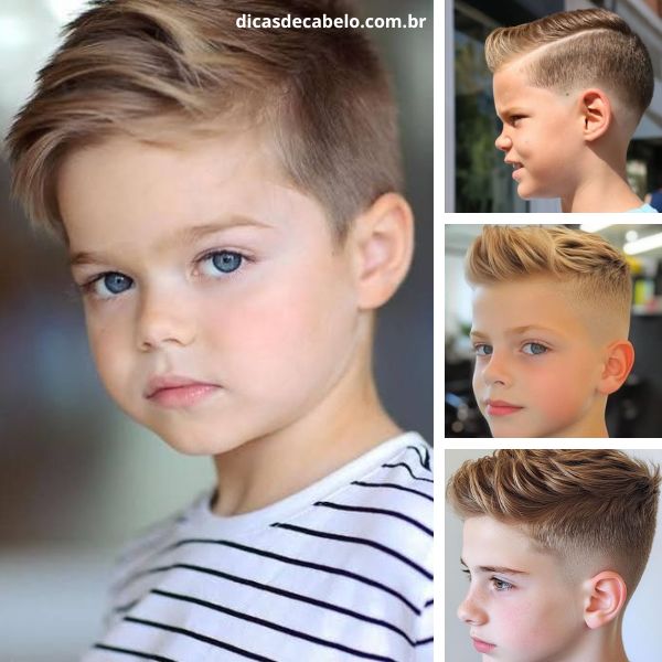 corte de cabelo infantil menino