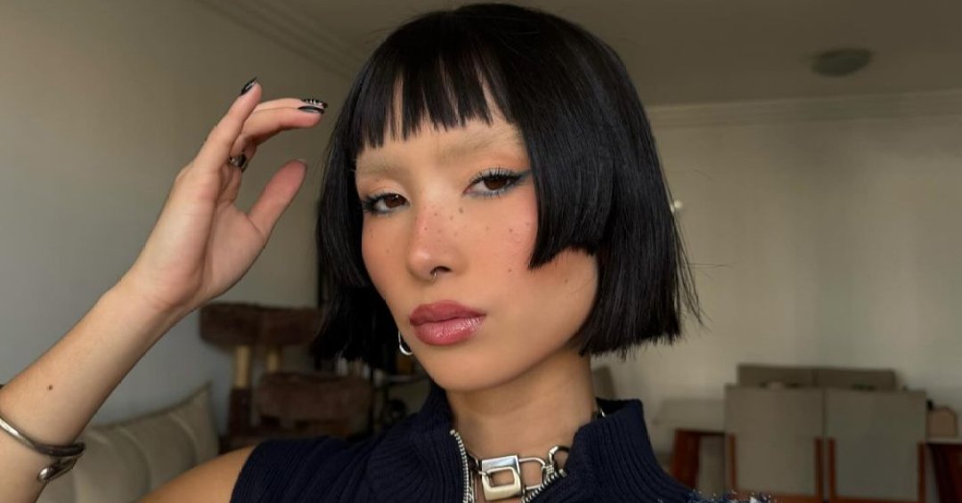 hime cut vs japanese bob qual o melhor para seu rosto