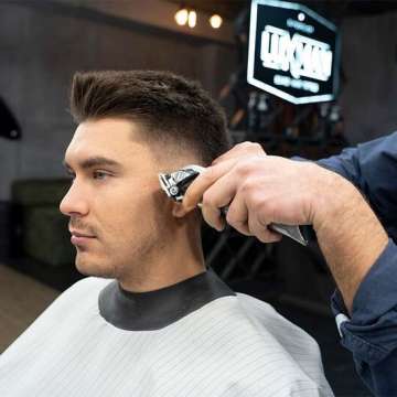 corte degradê vs corte baixo comparativo