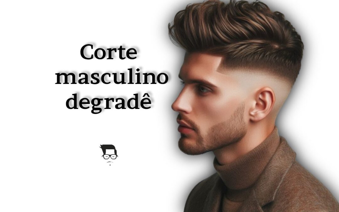 custo médio corte degradê masculino