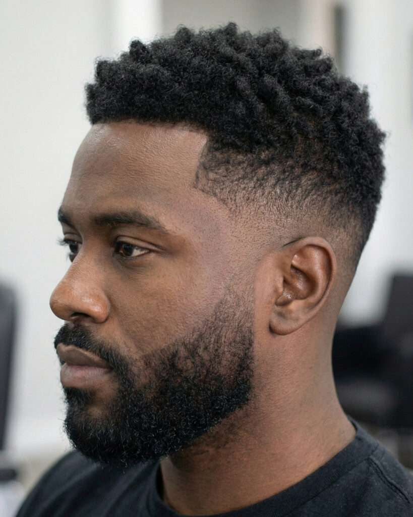 corte degradê vs corte baixo comparativo