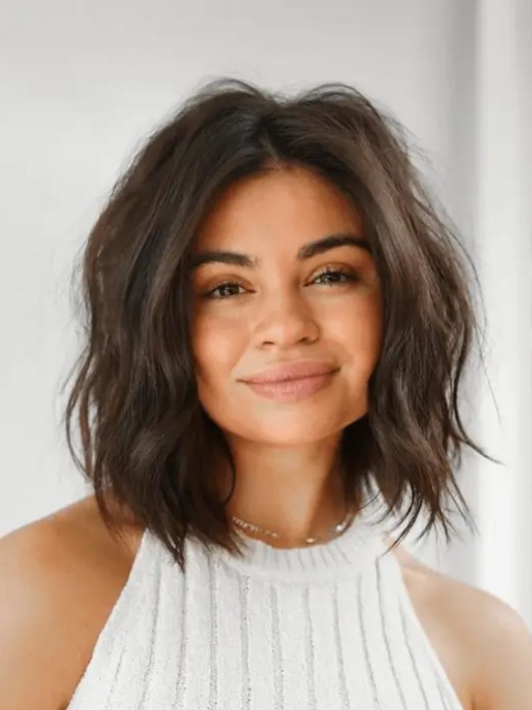 cortes de cabelo 2026 rosto redondo