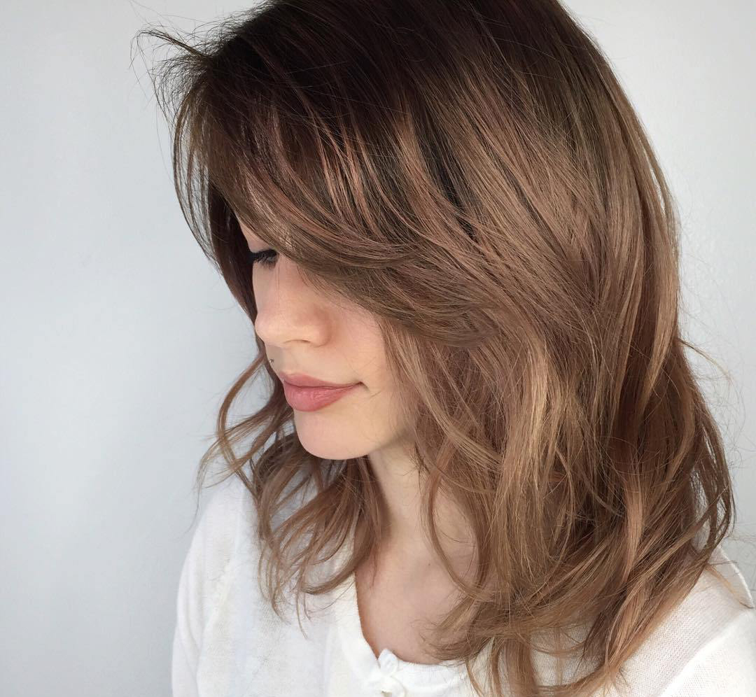 corte em camadas para cabelo liso e fino